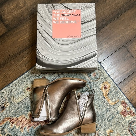 Jeffrey Campbell Women's 'ORiley' Boot (8M, Pewter) - Picture 1 of 11